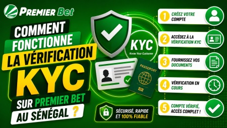 Comment fonctionne la vérification KYC sur Premier Bet au Sénégal ?