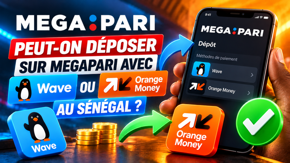 Peut-on déposer sur Megapari avec Wave ou Orange Money au Sénégal ?